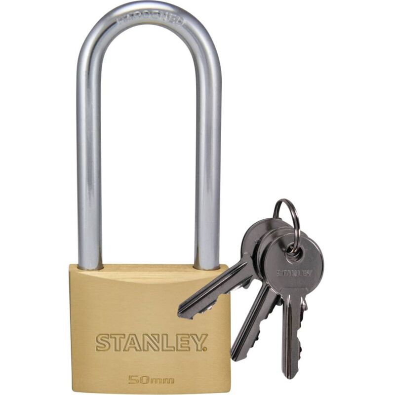 foto del prodotto stanley 81114 371 401 lucchetto 50 mm serratura a chiave