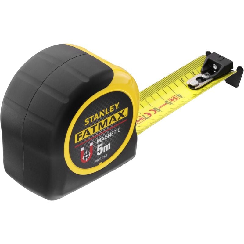 foto del prodotto stanley armatura a lama mesure 5 m x 32 mm gancio magnetico fatmax fmht0 33864