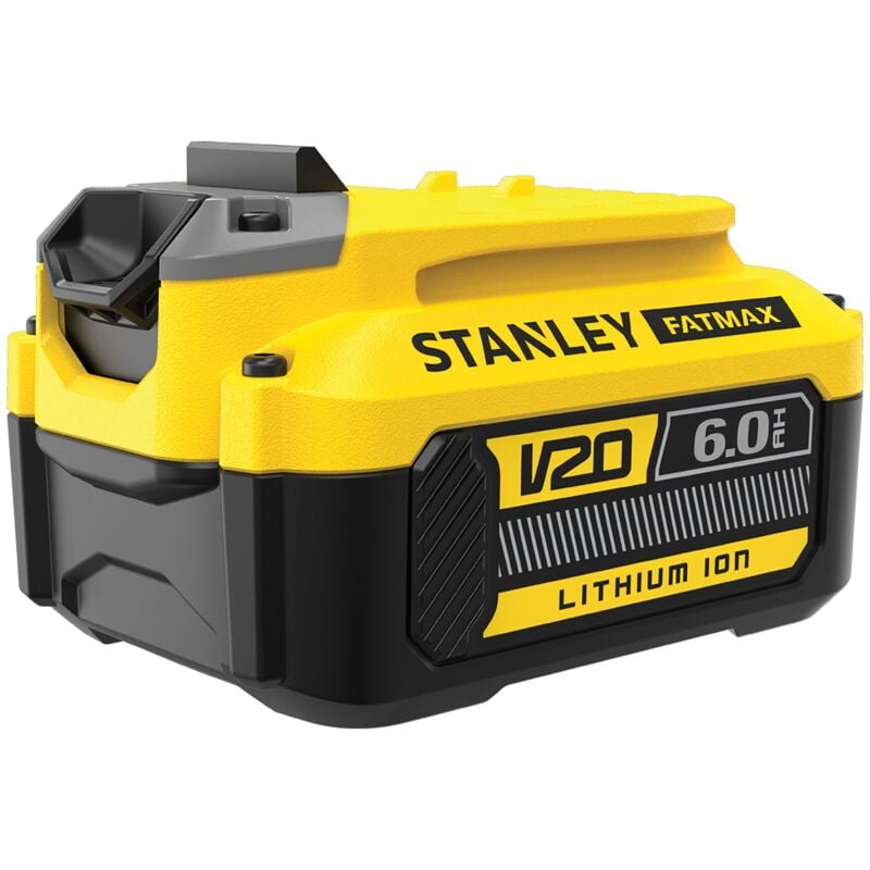 foto del prodotto stanley batteria 18v 6ah agli ioni di litio fatmax sfmcb206 xj tecnologia migliorata della serie fatmax v20