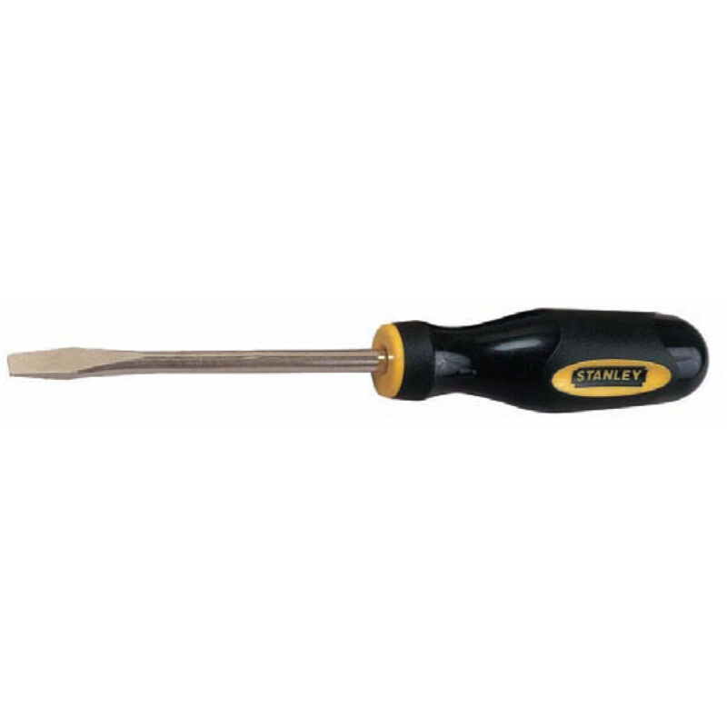 foto del prodotto stanley cacciavite giravite basic lama piatta mm 6,5x100 taglio piatto fisso