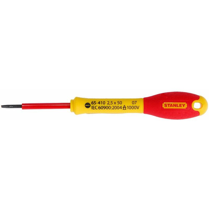 foto del prodotto stanley cacciavite per elettricisti 1000 v 2,5x50 mm fatmax 0 65 410