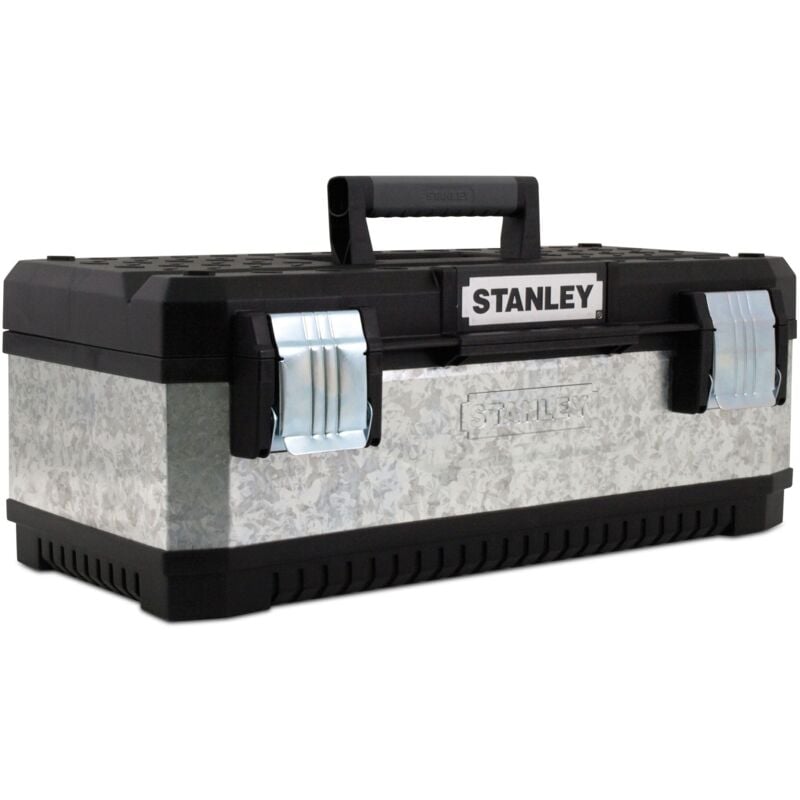 foto del prodotto stanley cassetta degli attrezzi zincata 23 kg max 49,7 x 29,3 x 22,2 cm 1 95 618