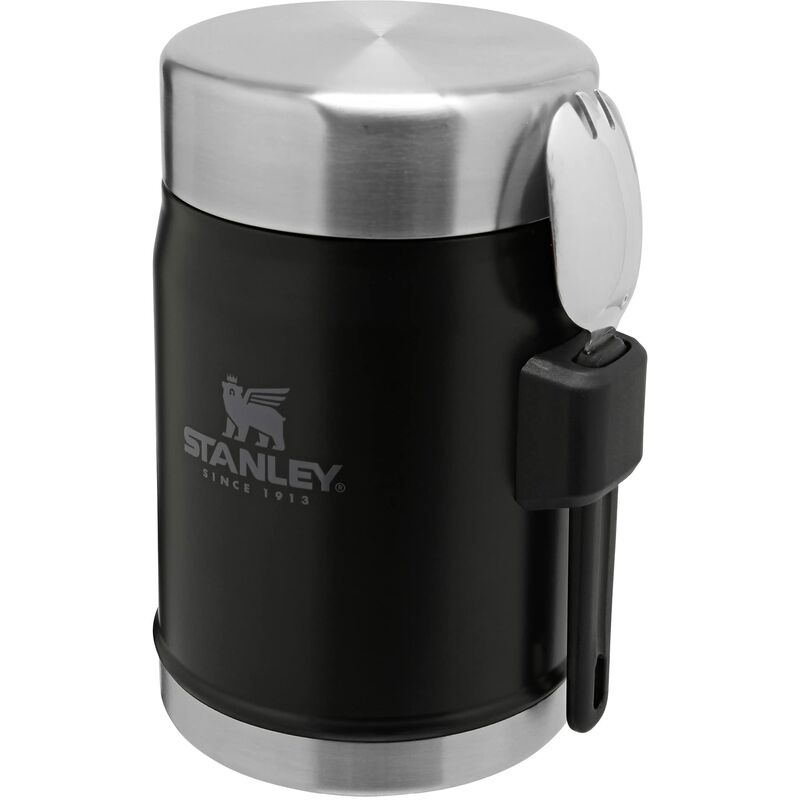 foto del prodotto stanley classic legendary food jar 0.4l con spork thermos mantiene caldo o freddo per 7 ore contenitore termico per alimenti caldi lavabile