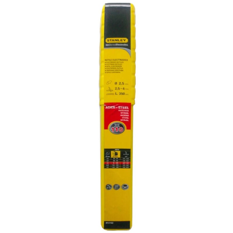 foto del prodotto stanley elettrodo 2,5x 350mm 110pz