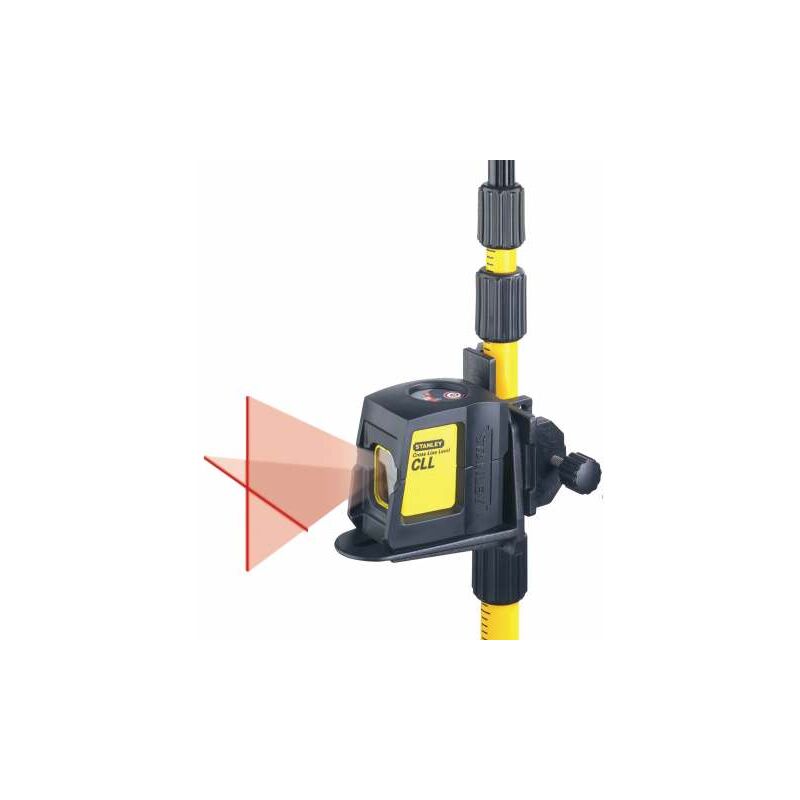 foto del prodotto stanley fatmax cross line level de line 10 m 635 nm 1 mw 