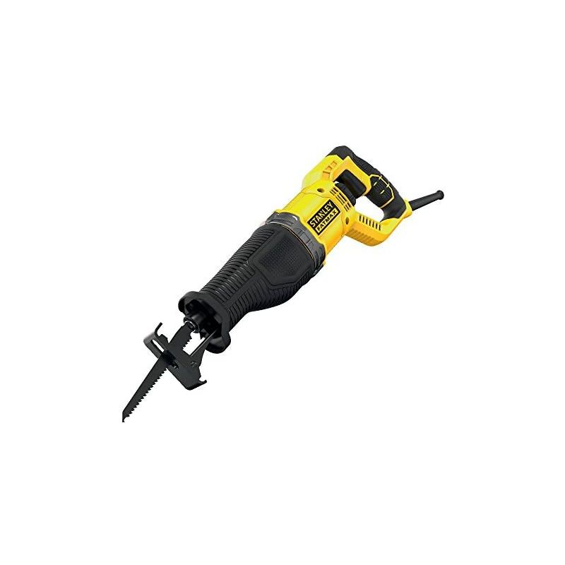 foto del prodotto stanley fatmax fme360 qs sega a pistone da 900w, lunghezza carrera 28mm, lama per legno inclusa