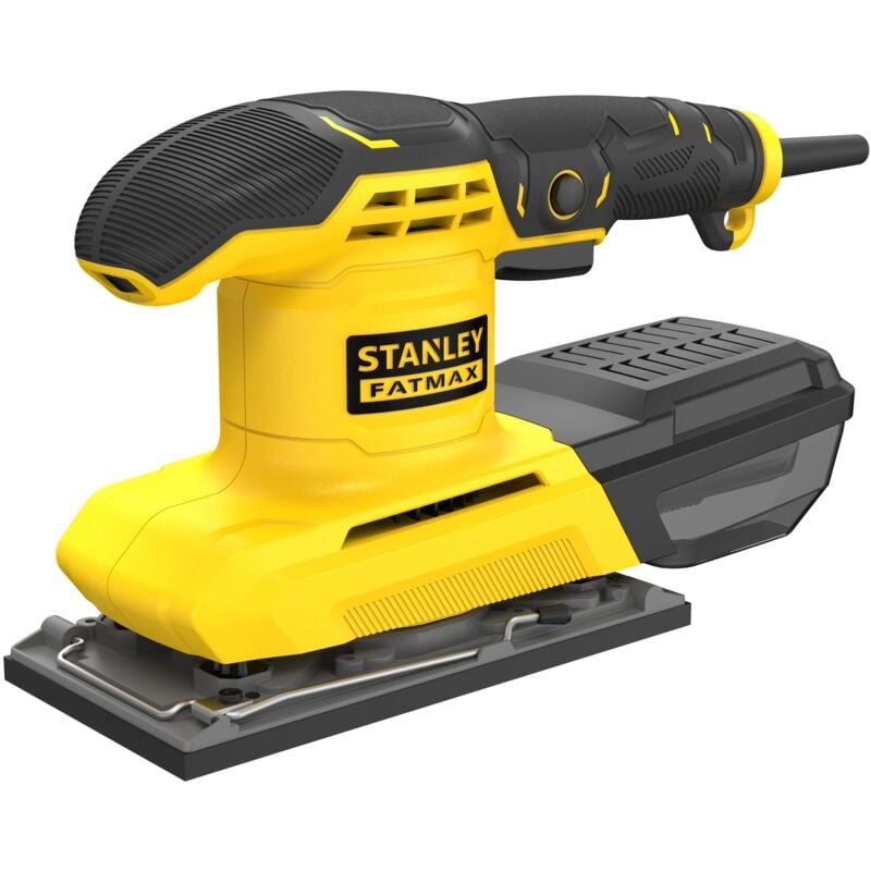 foto del prodotto stanley fatmax fmew214k qs levigatrice vibrante con motore da 280w, 1 abrasivo e collettore di polveri