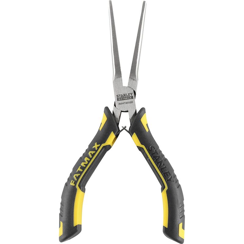 foto del prodotto stanley fatmax, pinza becchi tondi lunghi per elettronica.fmht0 80520