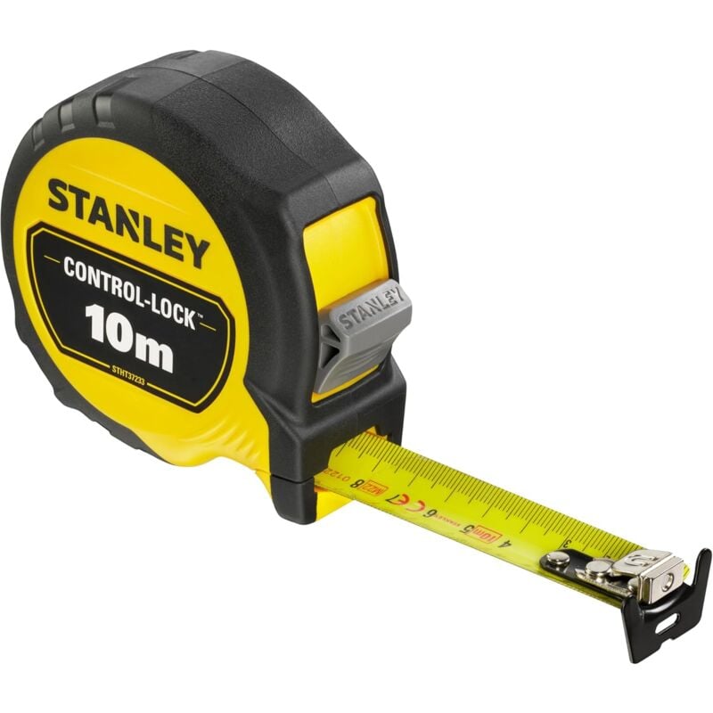 foto del prodotto stanley flessometro 10m x larghezza 25mm finger brake control lock stht37233 0