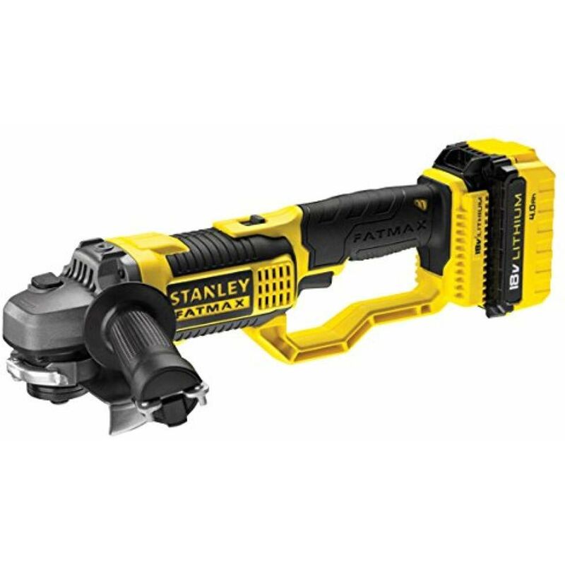 foto del prodotto stanley fmc761m2 qw smerigliatrice angolare con 2 batterie 4ah e valigetta, 18 v