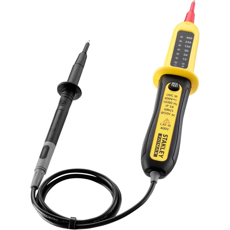 foto del prodotto stanley fmht82566 0 tester tensione 400v fatmax