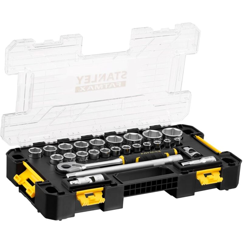 foto del prodotto stanley fmmt98103 1 set bussole fatmax 1 2 pollice 26 pezzi