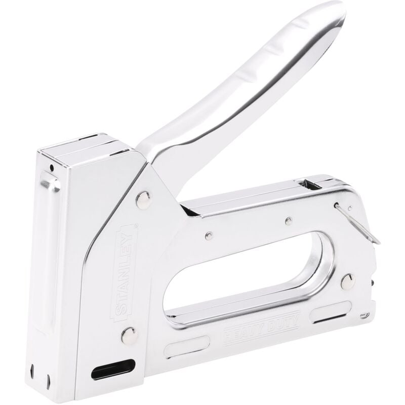 foto del prodotto stanley graffatrice e inchiodatrice tr110 per graffe da 6, 8 e 10 mm tipo g alloggiamento in acciaio 6 tr110