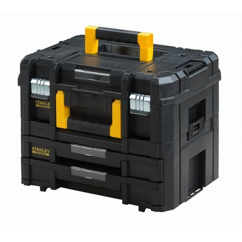 foto del prodotto stanley kit valigetta valigetta 2 cassetti tstak fatmax 21,5 l 44 x 33,17 x 32,6 cm fmst1 71981