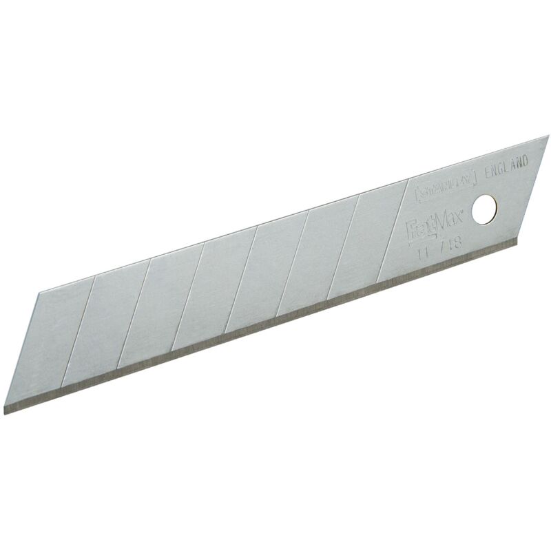 foto del prodotto stanley lama da taglio 18 mm dispenser di 5 lame 0 11 718