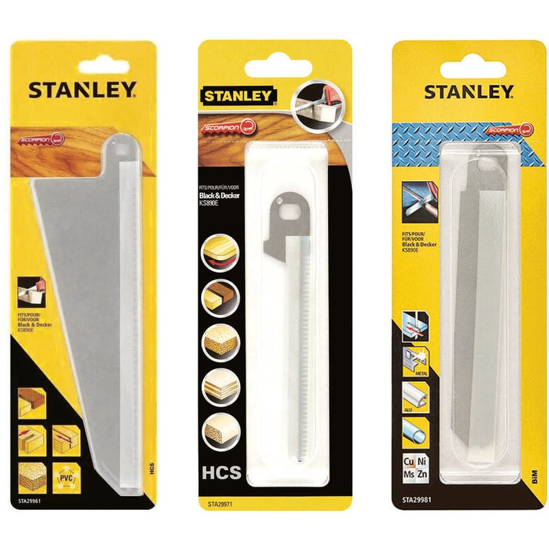 foto del prodotto stanley lama per sega scorpion ks890 tagli curvi su legno e plastica sta29971 