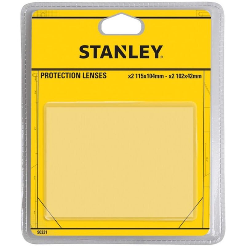 foto del prodotto stanley lenti di ricambio per casco elettronico per saldare pz. 2 2