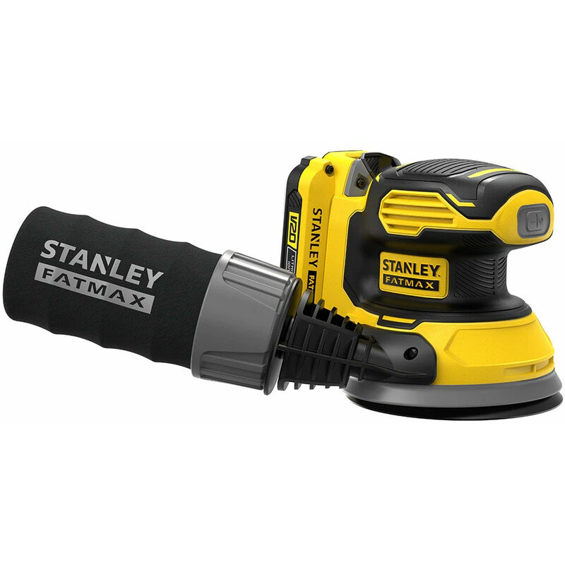foto del prodotto stanley levigatrice roto orbitale v20 18v 125mm fatmax sfmcw220d1s