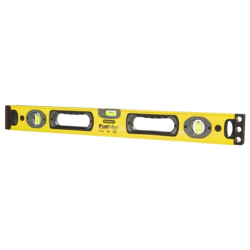 foto del prodotto stanley livella 3 bolle 60cm magnetica un impugnatura 143525