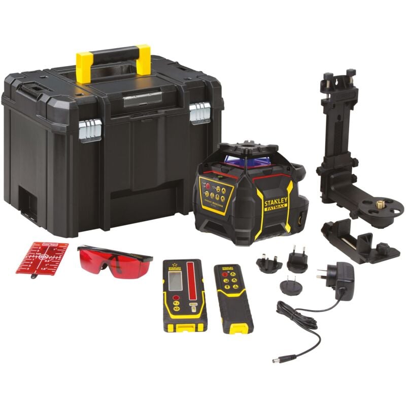 foto del prodotto stanley livella laser rotante rl700l li ion rosso 600 m fatmax fmht77447 1