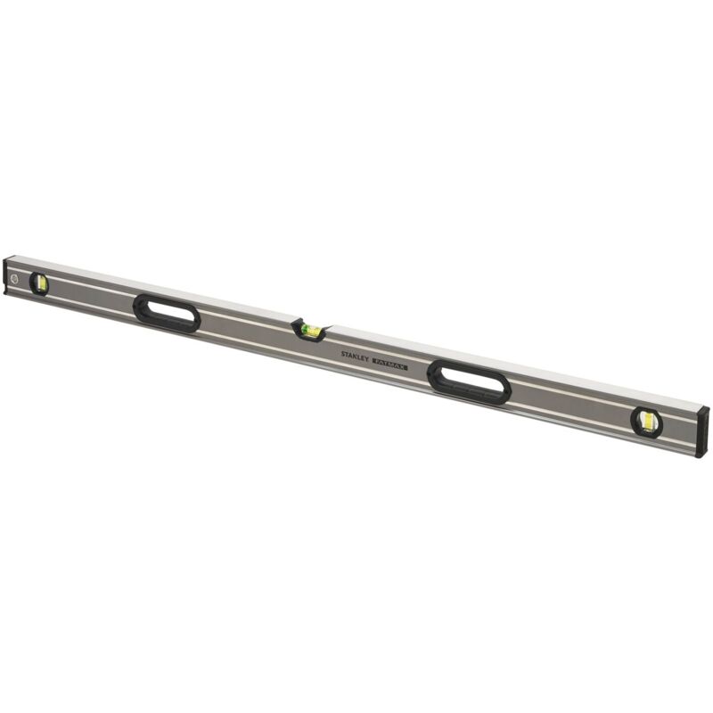 foto del prodotto stanley livella magnetica tubolare 120cm fatmax 0 43 649 3 livelle reversibili, base fresata, rivestimento resistente all abrasione