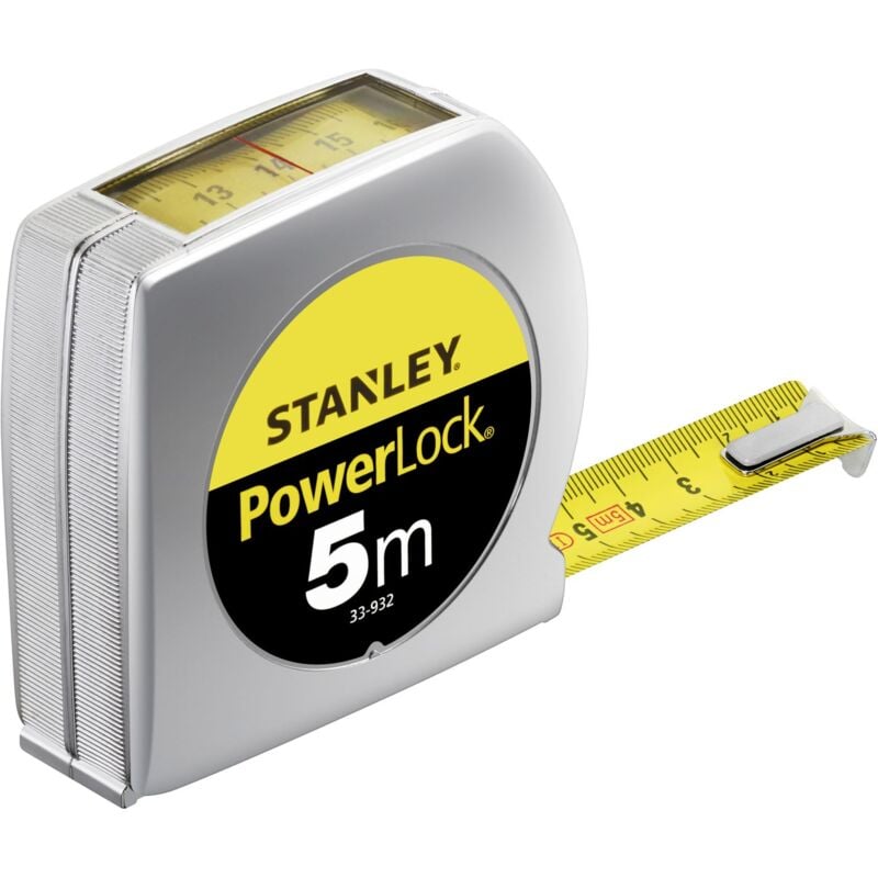 foto del prodotto stanley misura powerlock lettura diretta 5 m x 19 mm 0 33 932