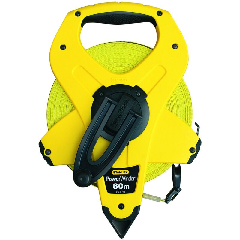 foto del prodotto stanley nastro di misura lungo nastro in fibra di vetro powerwinder classe iii 60 m x 12,7 mm 2 34 775