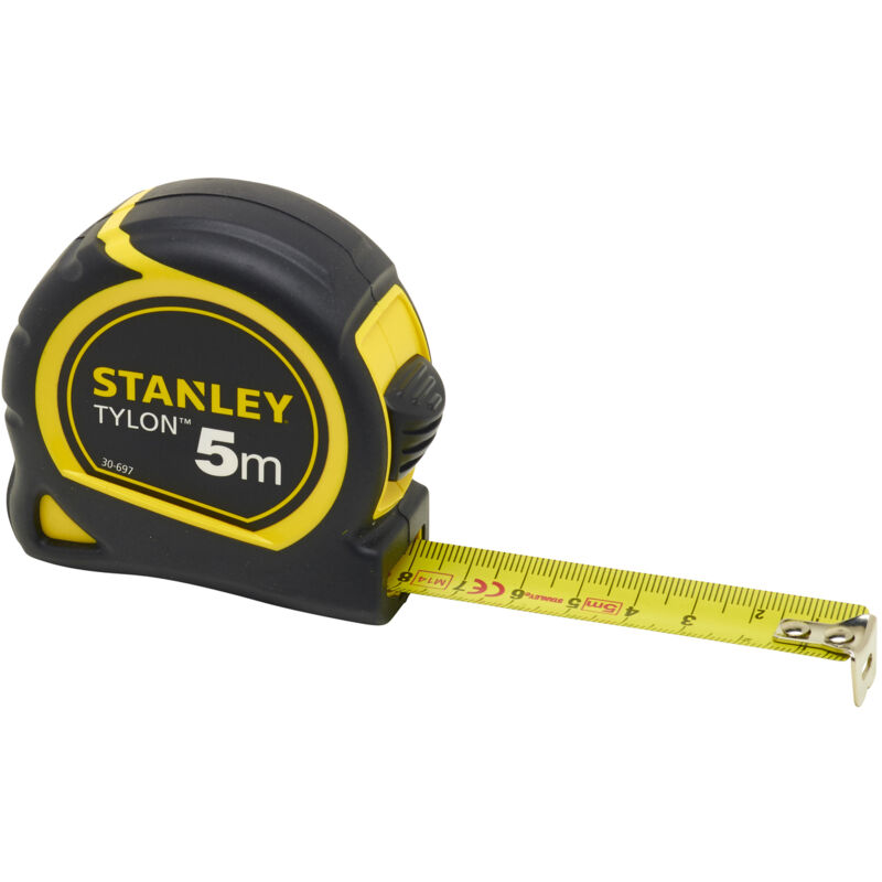 foto del prodotto stanley nastro di misura nastro in tylon 5 m x 19 mm bicomponente 0 30 697