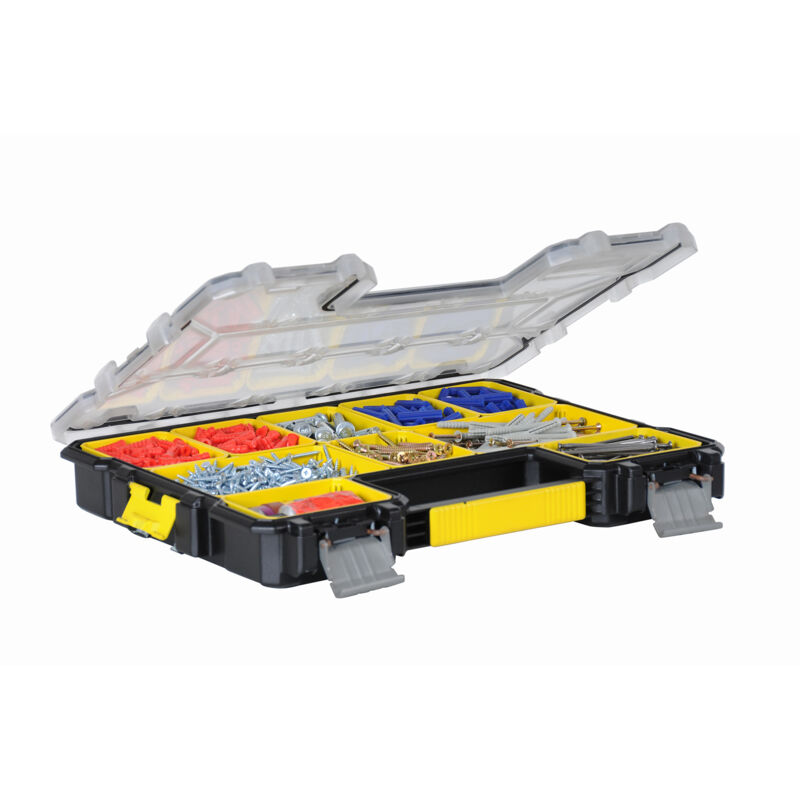 foto del prodotto stanley organizzatore impermeabile 64 mm 10 scomparti rimovibili fatmax 1 97 519