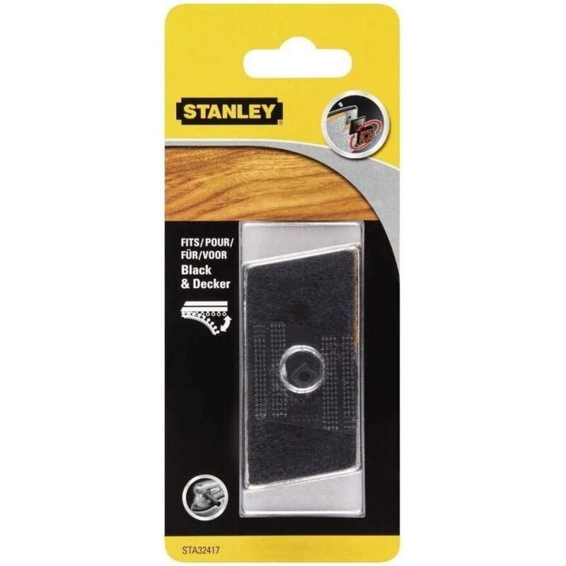 foto del prodotto stanley piastra per multilevigatrice apunta
