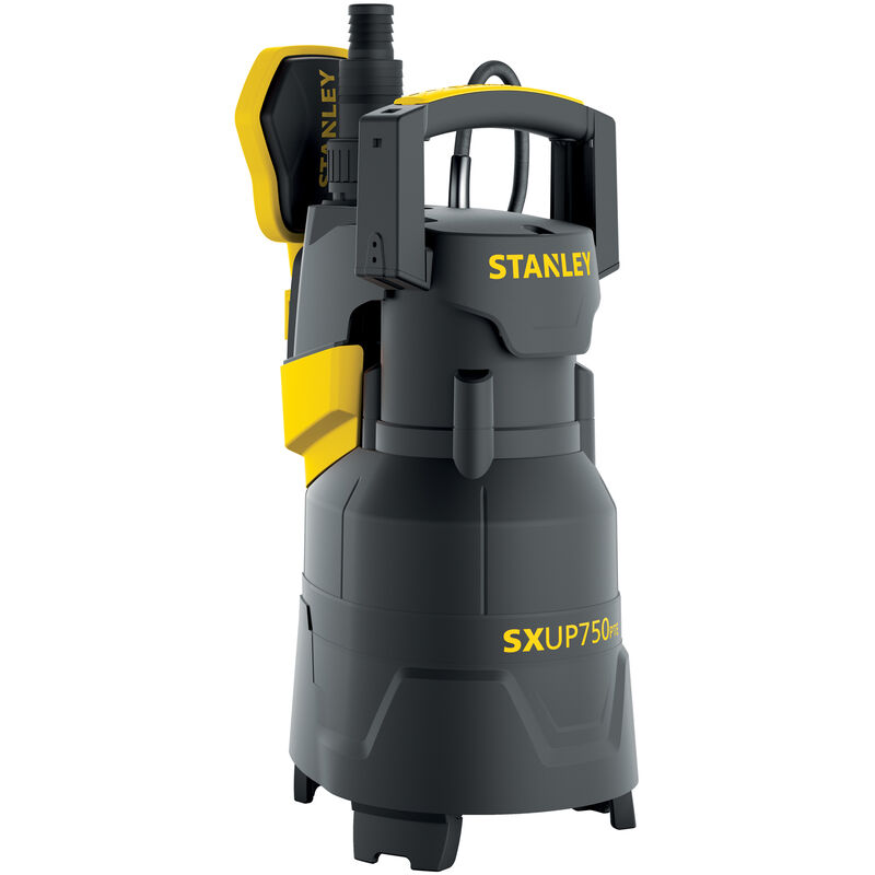 foto del prodotto stanley pompa immersione per acque chiare e scure sxup750pte 750 w, portata max. 13.500 l h, prevalenza massima 8 m 