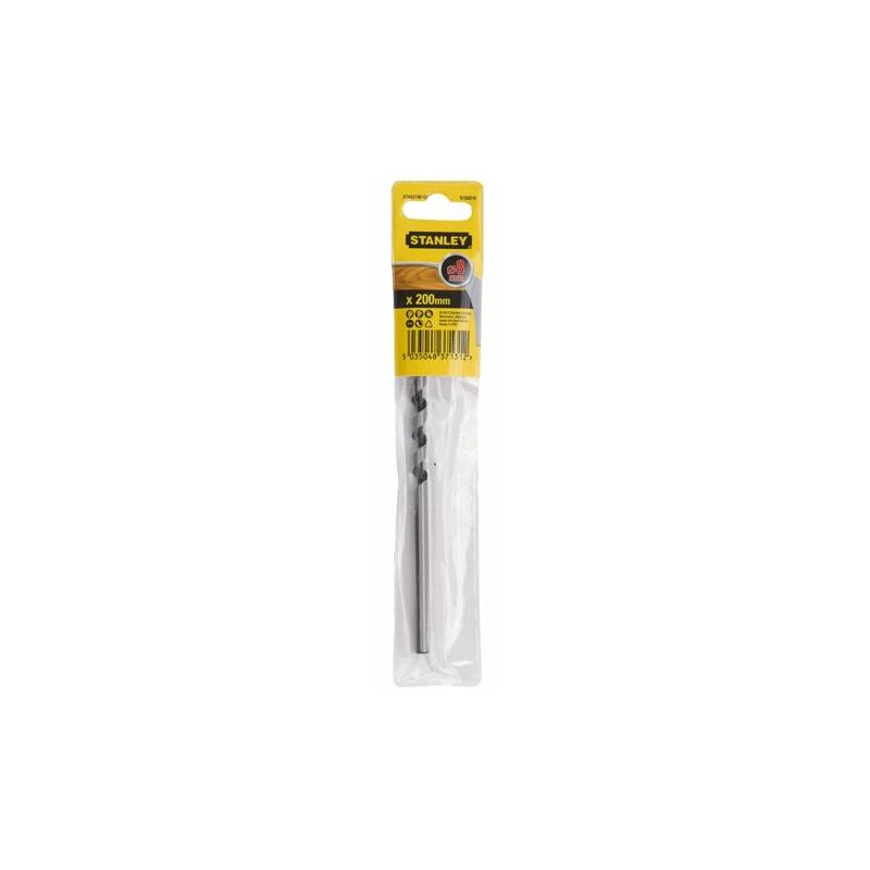 foto del prodotto stanley punta a trivella per legno mm 10 x 200 df 5500282