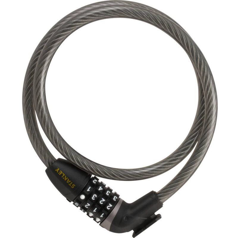 foto del prodotto stanley s755 205 lucchetto a cavo lucchetto a codice