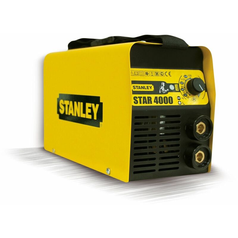 foto del prodotto stanley saldatrice a elettrodi mma inverter star 4000 con valigia