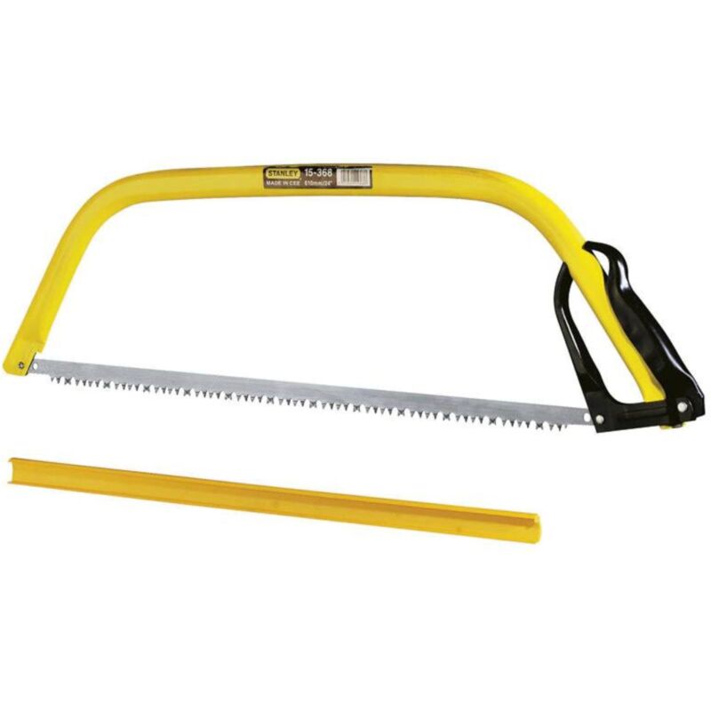 foto del prodotto stanley sega ad arco telaio leggero dentatura a castello 610 mm