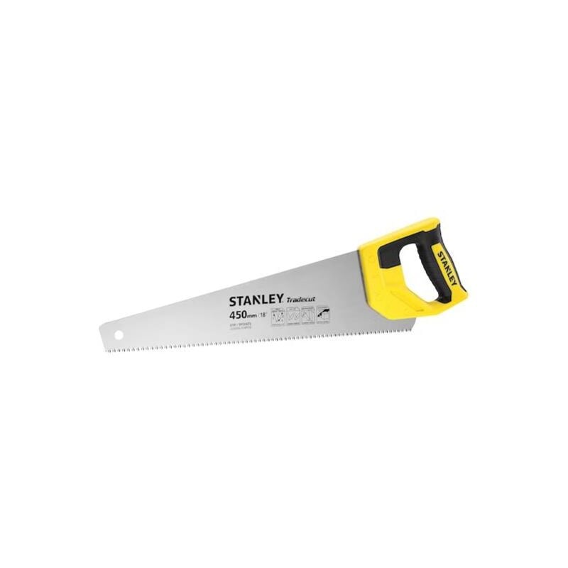 foto del prodotto stanley segaccio per legno tradecut 450 mm 7 denti