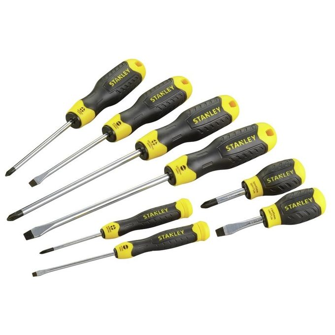 foto del prodotto stanley serie cacciaviti cushion grip t ph pezzi 8 0 65 011