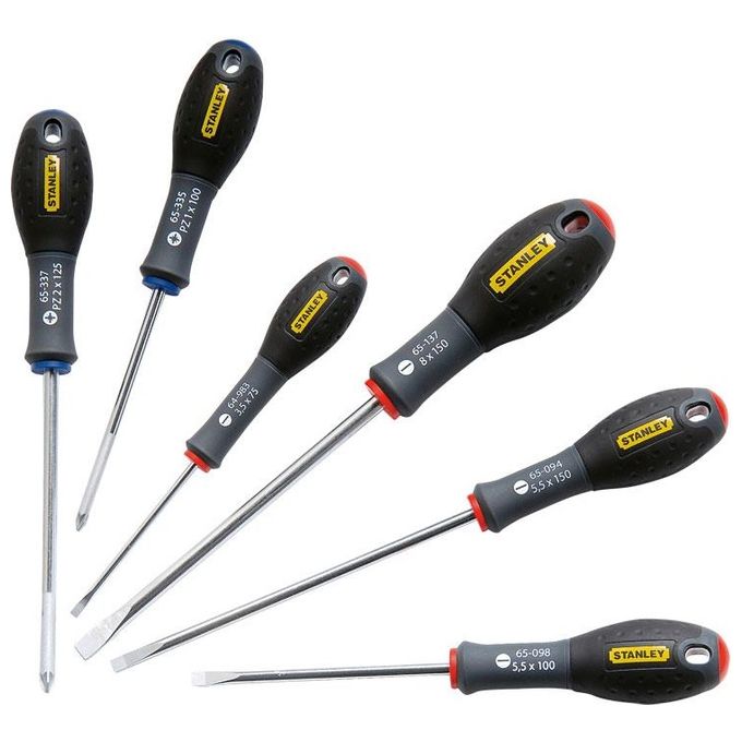 foto del prodotto stanley serie cacciaviti t pz pezzi 6 fatmax