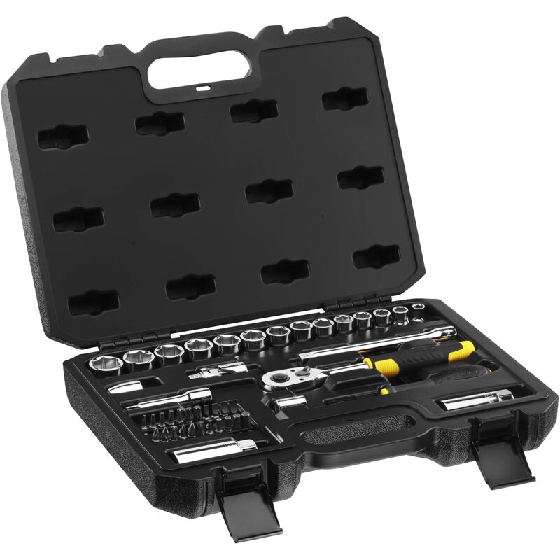 foto del prodotto stanley set chiavi a bussola att. 3 8 45 pz