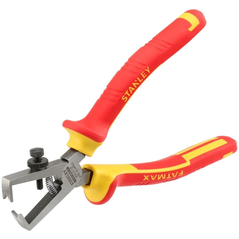 foto del prodotto stanley spelafili 170 mm isolato 1000v testa cromata e in acciaio inox 0 84 010