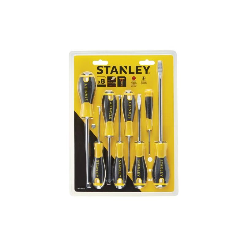 foto del prodotto stanley st set 8 cacciaviti essential art.60210