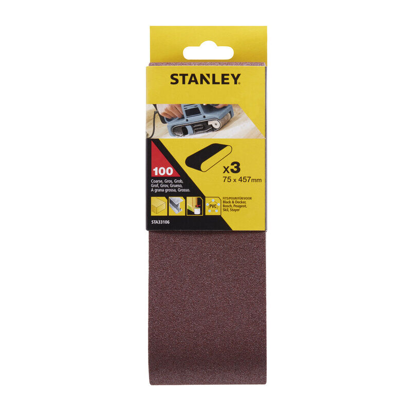 foto del prodotto stanley sta33106 x33106 3 nastri 75x457 gr.100 piranha