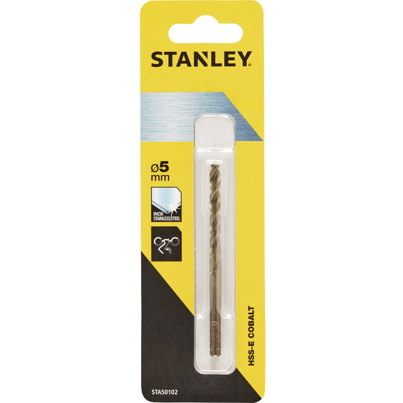 foto del prodotto stanley sta50102 x50102 punta al cobalto 5 mm piranha