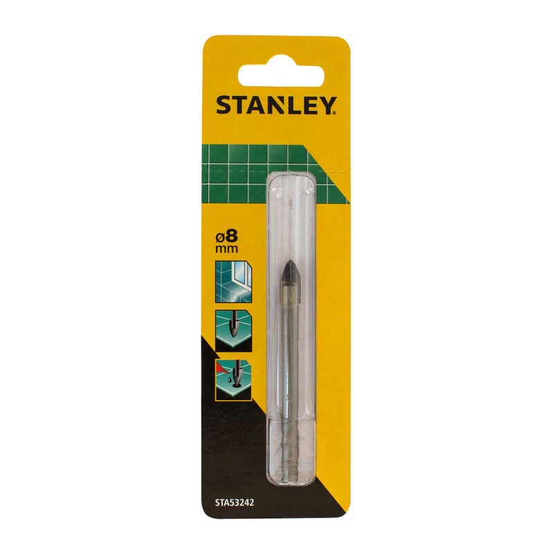 foto del prodotto stanley sta53242 x53242 punta vetro e ceramica mm.8 piranha