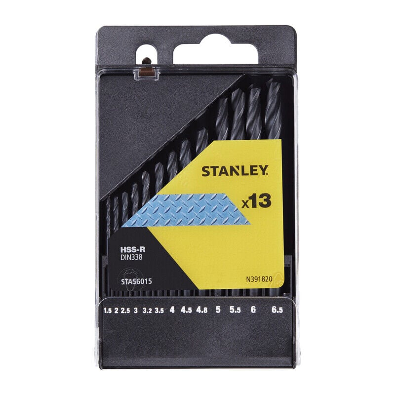 foto del prodotto stanley sta56015 x56015 cassetta 13 punte hss piranha