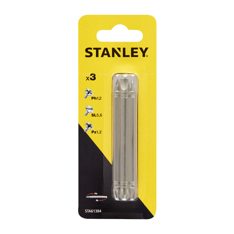 foto del prodotto stanley sta61384 x61384 3 inserti doppi mm.86 ass. piranha