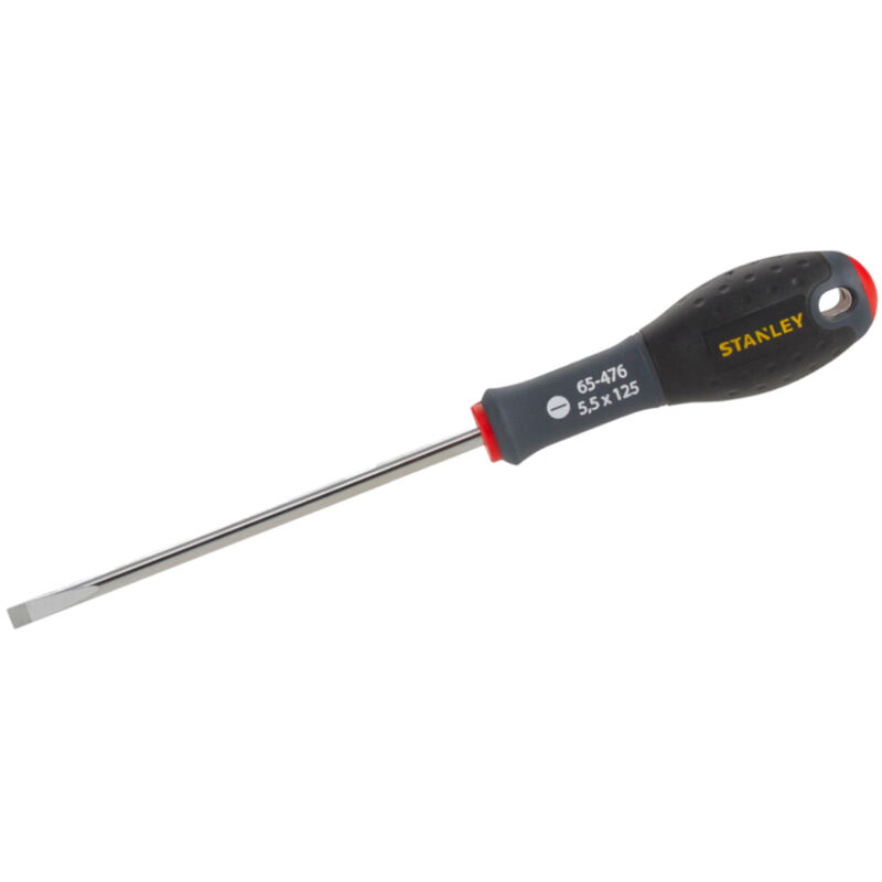 foto del prodotto stanley tournevis plat 5,5 x 125mm fatmax