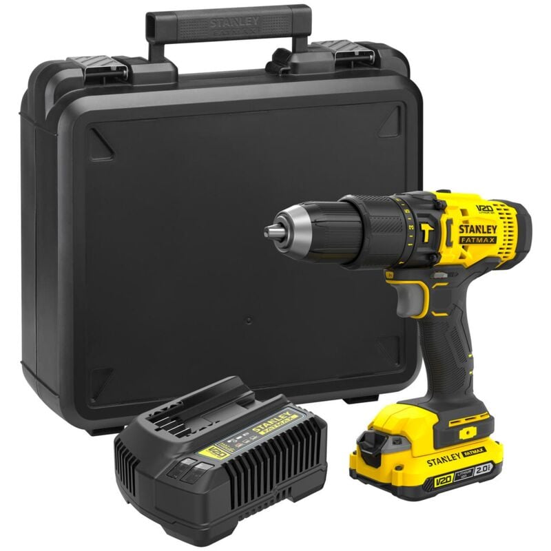 foto del prodotto stanley trapano a percussione sfmcd711d22 v20 2ah