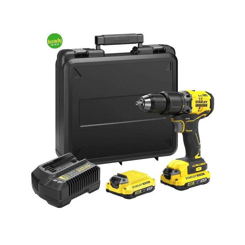 foto del prodotto stanley trapano avvitatore a percussione brushless 18v 4ah