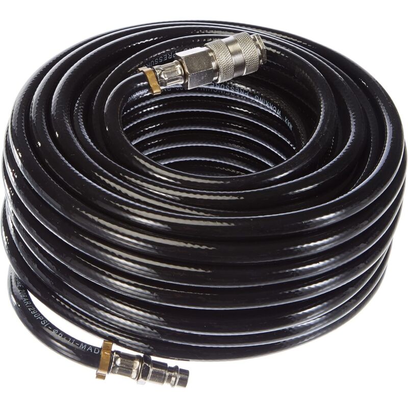 foto del prodotto stanley tubo per aria compressa in gomma 6x11mm con attacchi rapidi universali da 1 4 20 metri